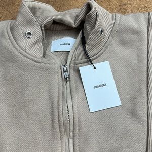 Joah Brown RETRO HALF ZIP Sahara